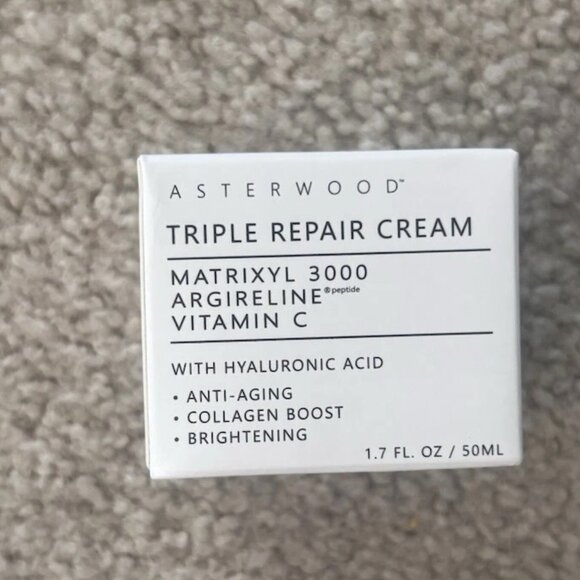 Asterwood Other - Asterwood Triple Repair Cream Matrixyl 3000 + Argireline + Vitamin C (Exp 1/26)